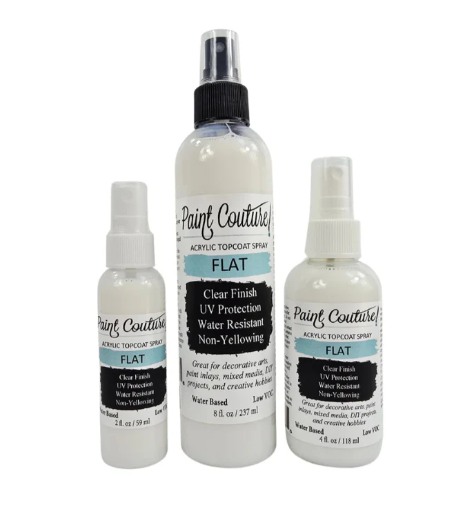 Paint Couture Top Coats and Finishes